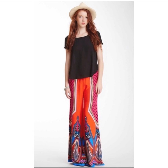 Flying Tomato Pants - Flying Tomato | Gypsy Wide leg Pants w/tassels